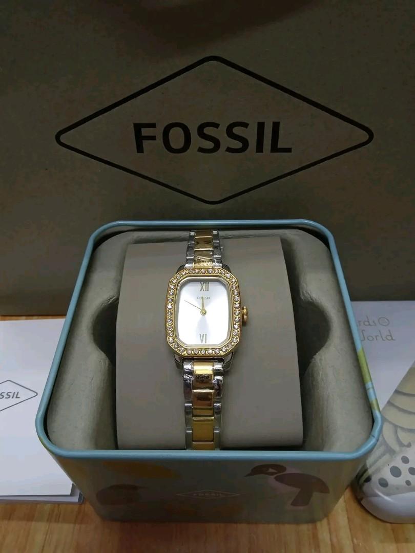 Fossil rectangular hotsell women's watch