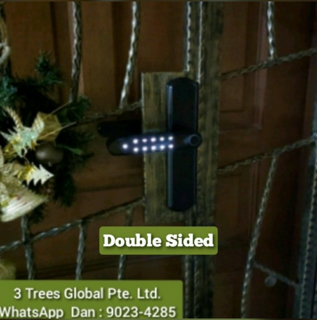 Gate Digital Lock 2 sided Password, Furniture & Home Living, Security
