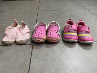Girl shoes for give away (crocs size 9/ 27)