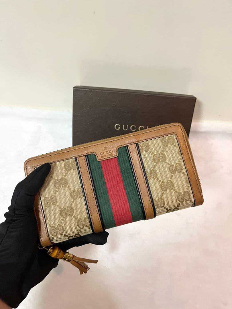 GUCCI CHERRY LINE ZIP WALLET (Category: Luxury Bags & Wallets) located in San Jose del Monte. Submitted by luxxyluxuryitems (Listing ID 1165751401, Image 2). Description: Rank AB+ Good condition.