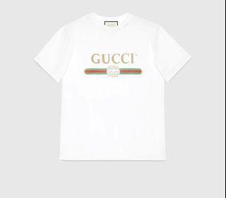 Gucci Oversize T-shirt with Gucci Logo