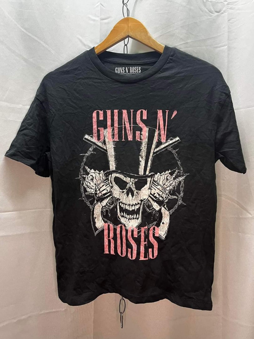 Guns n' Roses pull n bear shirt, Men's Fashion, Tops & Sets, Tshirts ...