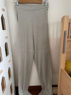 H&M trousers ribs stripes salur HnM