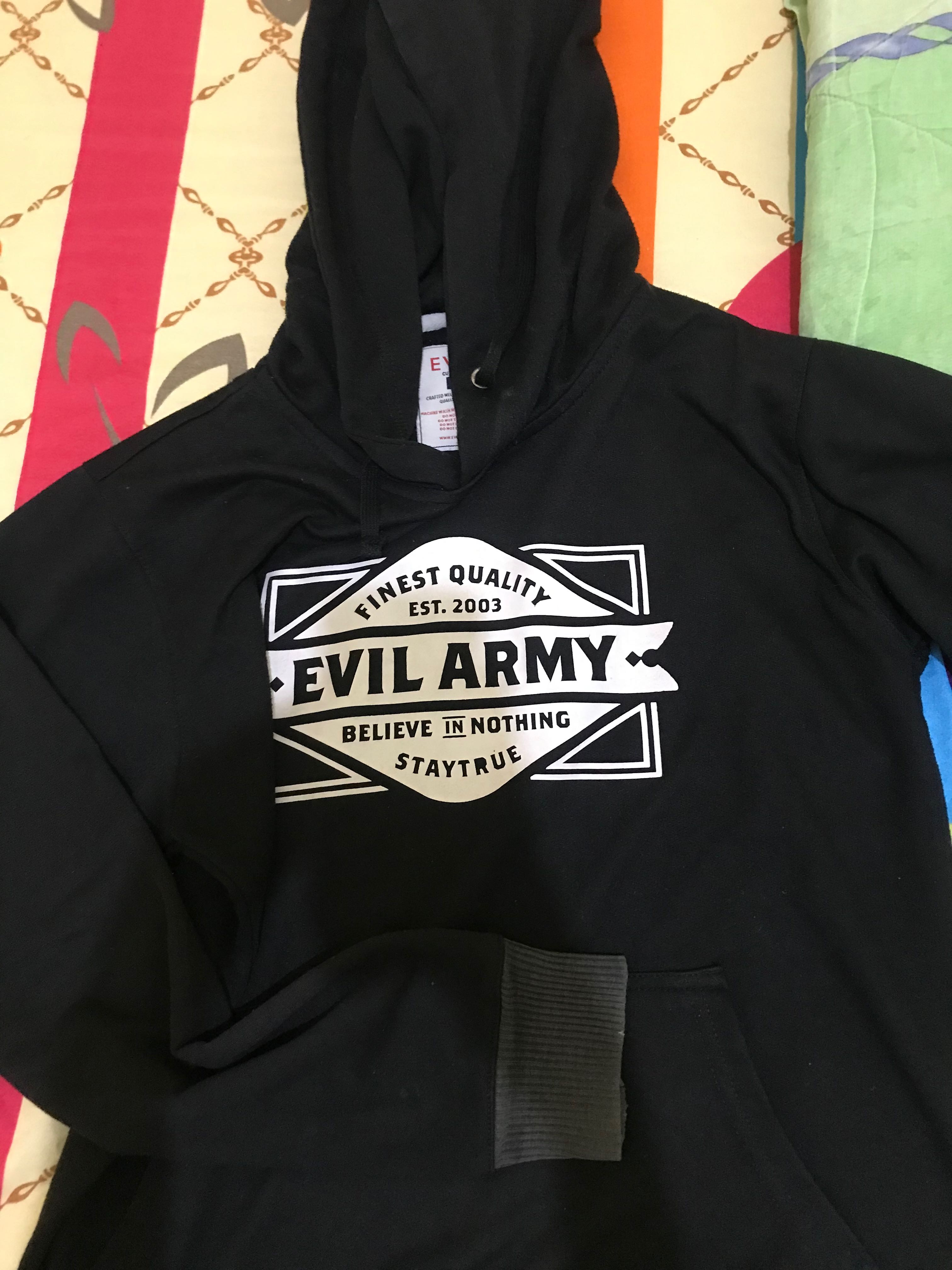 Hoodie sales evil army