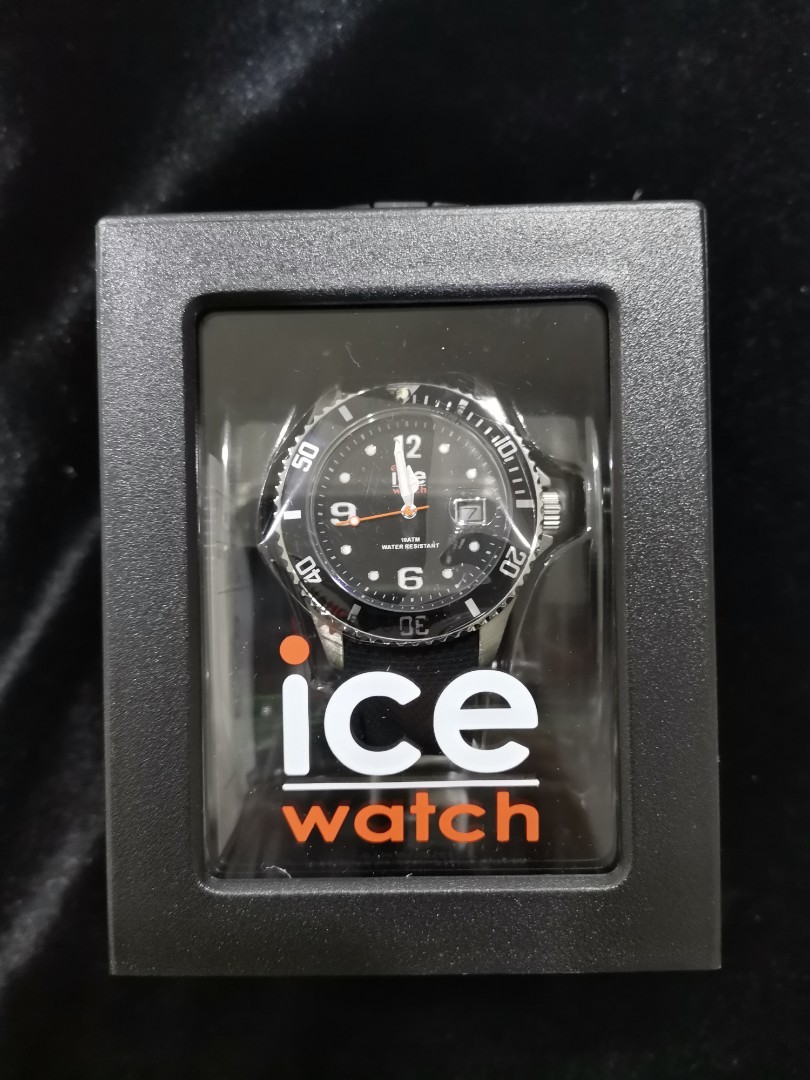 Ice watch 2024 steel black