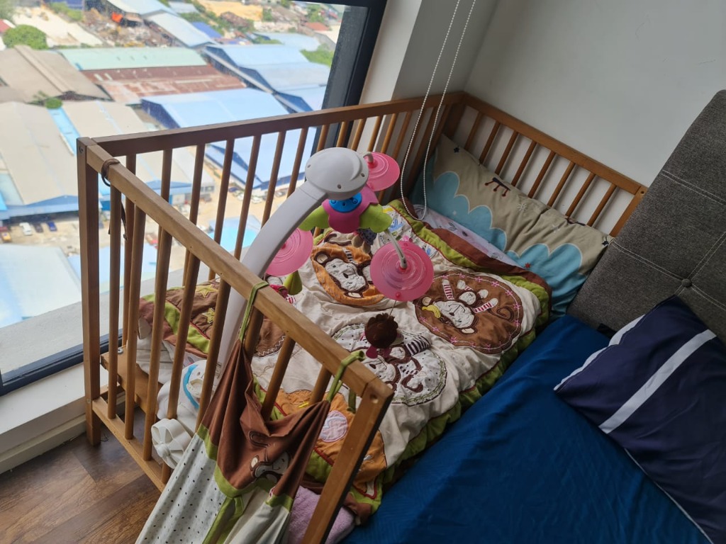 IKEA BABY BED, Babies & Kids, Baby Nursery & Kids Furniture, Childrens