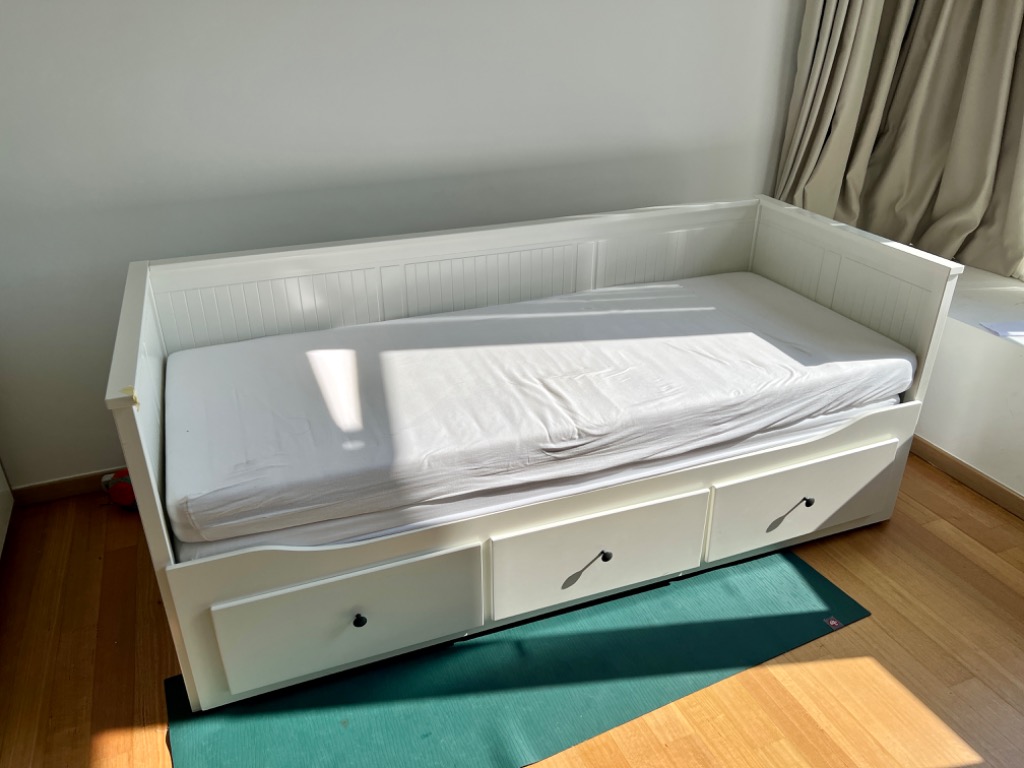IKEA Hemnes day bed single and double, Furniture & Home Living