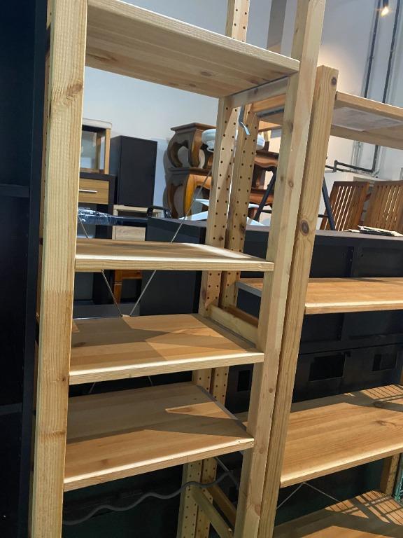 Ikea Wooden Storage Racks, Furniture & Home Living, Furniture, Shelves, & Racks on