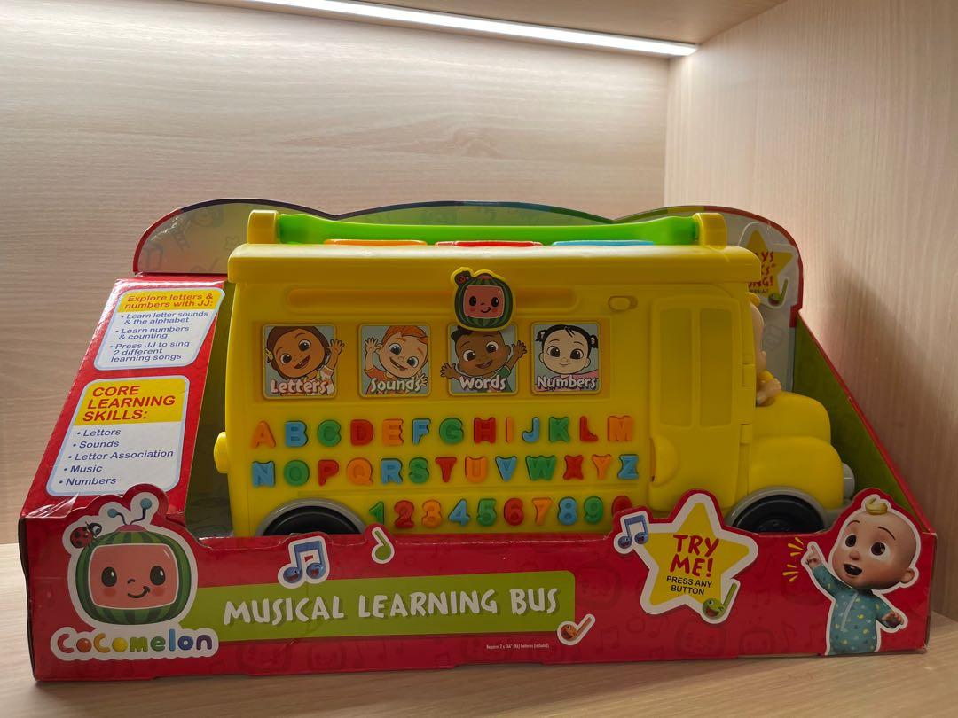 [IN STOCK] Cocomelon Musical Learning Bus, Number and Letter ...