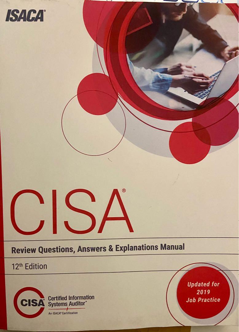 ISACA CISA Review Manual + Answer Manual, Hobbies & Toys, Books