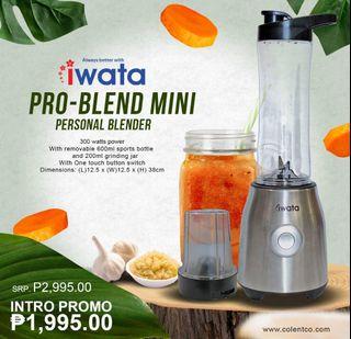 IWATA BLENDER NEW RELEASE UNIT
