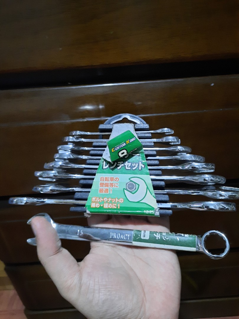 Japan wrench set, Commercial & Industrial, Construction Tools & Equipment on Carousell
