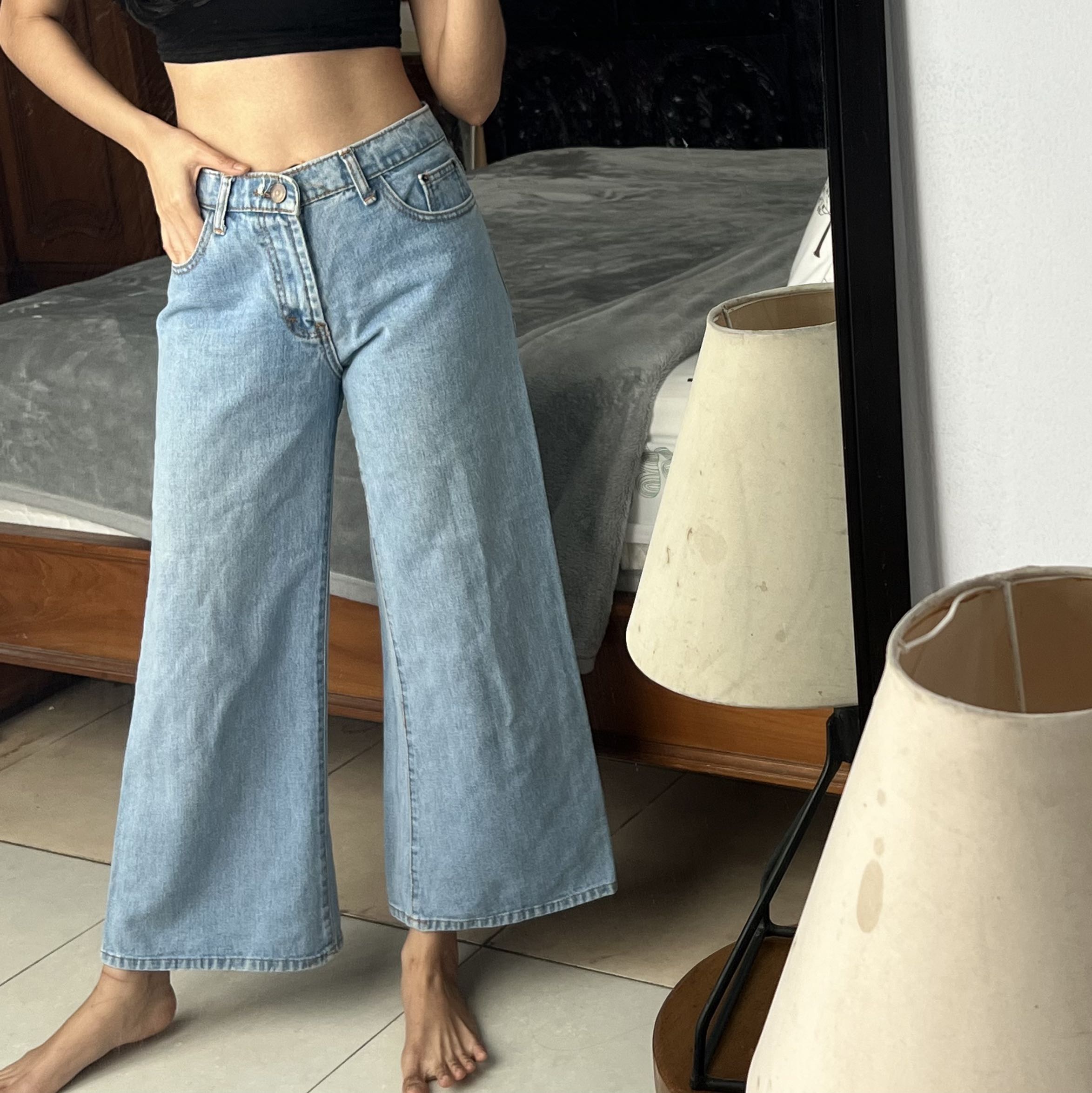 Jeans culotte Local Brand, Fesyen 
