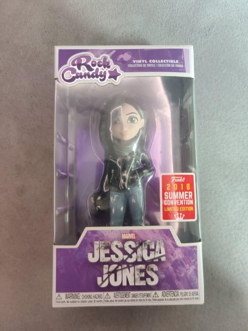Jessica Jones Rock Candy Figure 2018 Summer Convention Limited Edition Marvel 