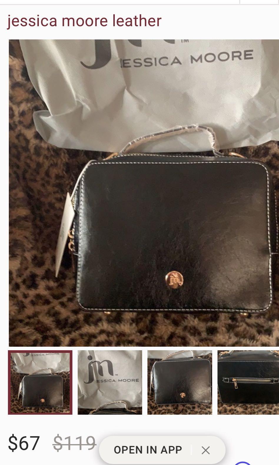 Jessica Moore Double Zipper Wallet, Women's Fashion, Bags & Wallets, Wallets  & Card holders on Carousell