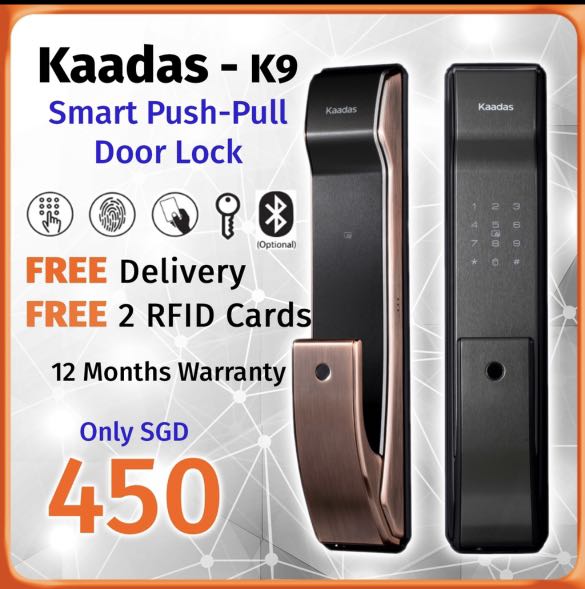 Kaadas K9 W Furniture Home Living Security Locks Locks Doors
