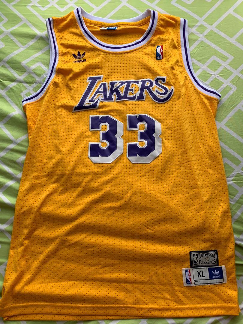 skyhook #33 Kareem Abdul-Jabbar Basketball Jerseys Shirts LA Sport roupas  basquete Throwback Uniform Classics Yellow - AliExpress