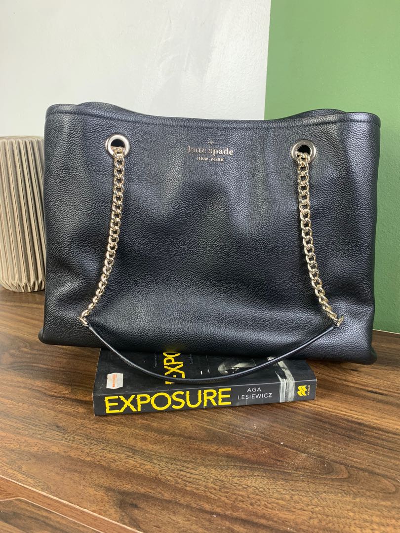Kate spade jordyn large chain handle tote deals