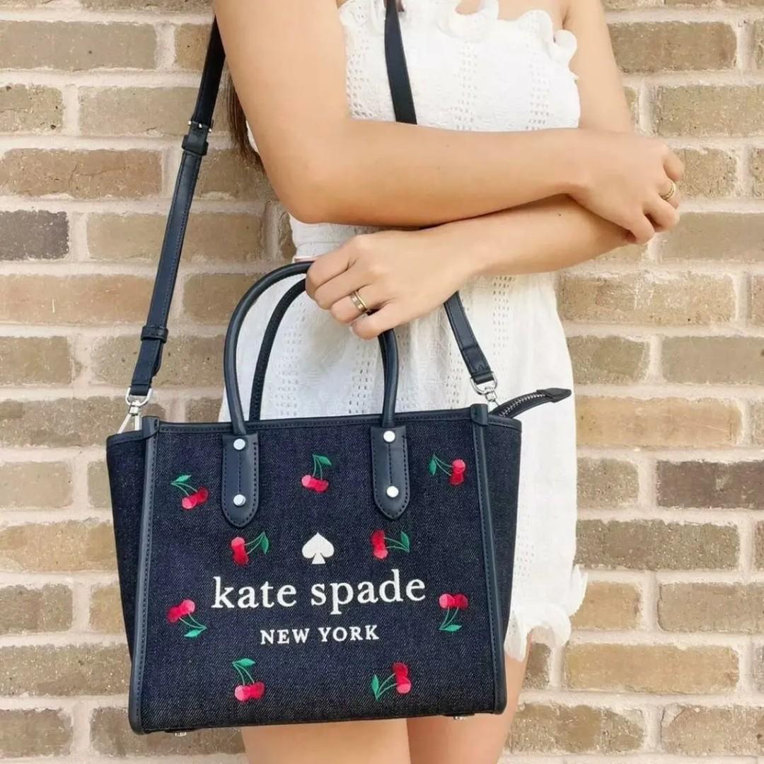 tas tote-bag Kate Spade New York Ella Pebbled Leather Mini Tote