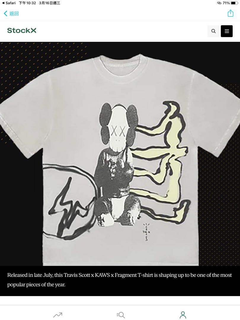 Kaws x travis Scott Supreme Wtaps, 男裝 