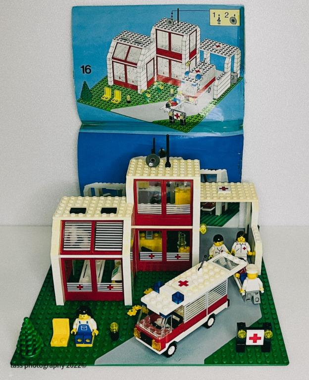 Lego hospital new arrivals vintage