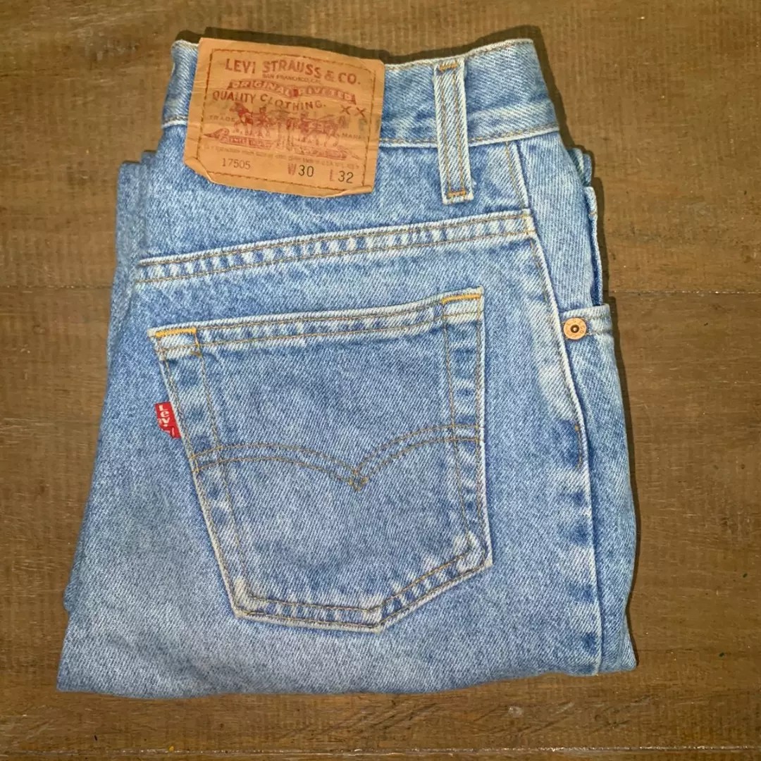 LEVIS 90' 505 BLUE LIGHT JEANS VINTAGE 