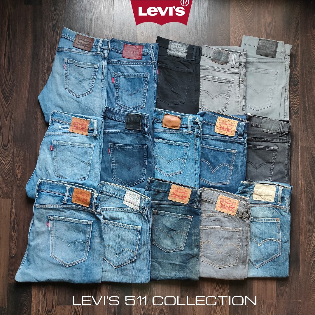 LEVI'S® STRAUSS ORIGINAL JEANS | 511 Denim Collection, Men's Fashion,  Bottoms, Jeans on Carousell
