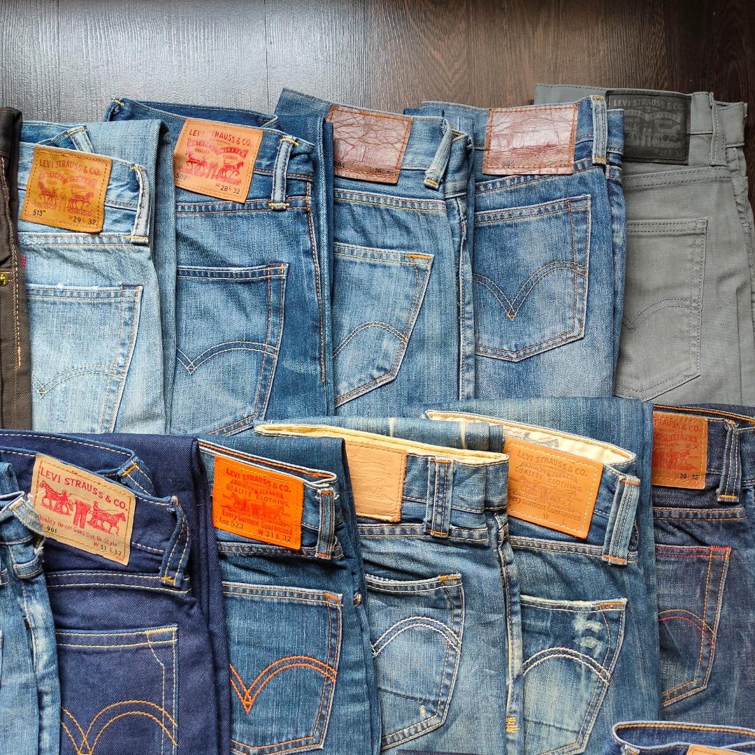 LEVI'S® STRAUSS ORIGINAL JEANS | Denim Collection (Category: Jeans) located in Cebu City. Submitted by denimholic (Listing ID 1165717510, Image 3). Description: ‼️Authentic Preloved Levi's Jeans Collection‼️ 🔸INTEREST CHECK !! added June 10🔸 ▫️MODEL # : 505,523,529,520,527,702, Copper, Engineered Jeans, Black Patch, Levis Japan ▫️FIT : Straight, Slim, Boot, Tapered **Pm for prices / details. Thanks.