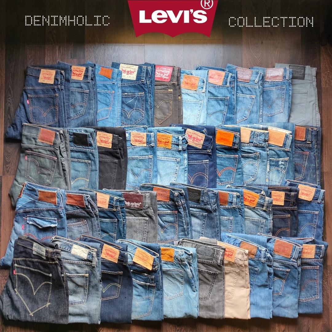 LEVI'S® STRAUSS ORIGINAL JEANS | Denim Collection (Category: Jeans) located in Cebu City. Submitted by denimholic (Listing ID 1165717510, Image 1). Description: ‼️Authentic Preloved Levi's Jeans Collection‼️ 🔸INTEREST CHECK !! added June 10🔸 ▫️MODEL # : 505,523,529,520,527,702, Copper, Engineered Jeans, Black Patch, Levis Japan ▫️FIT : Straight, Slim, Boot, Tapered **Pm for prices / details. Thanks.