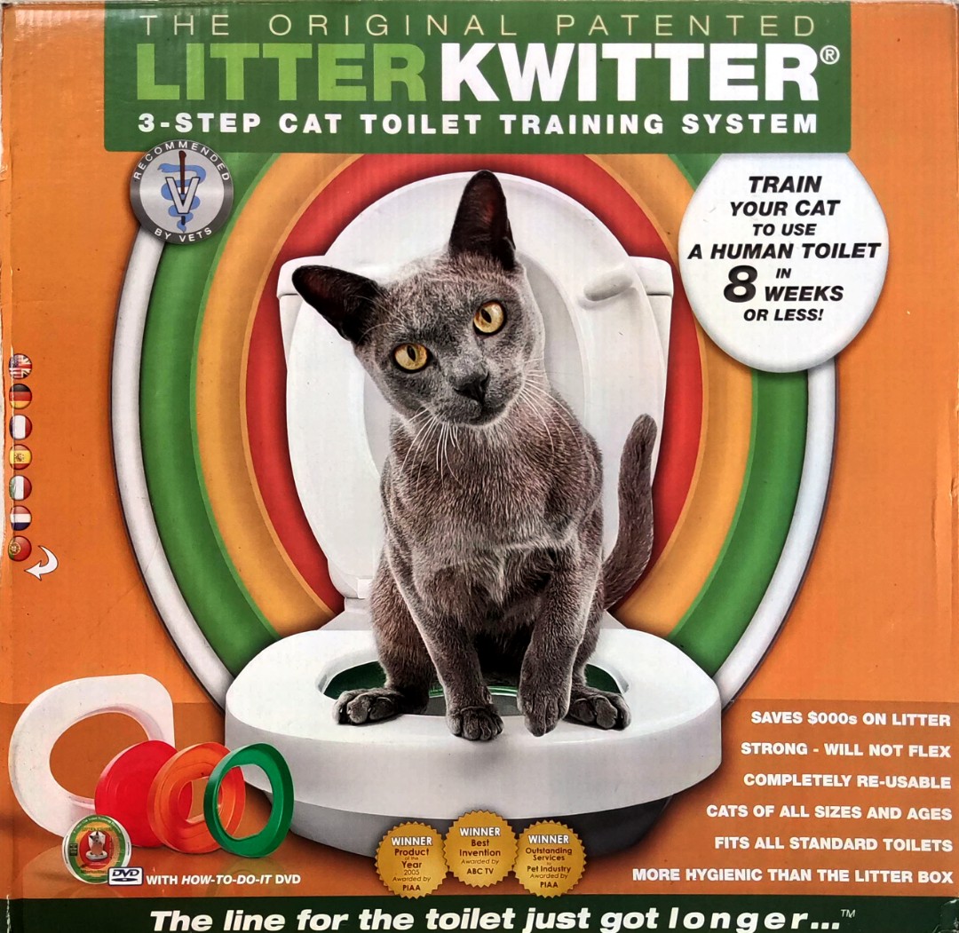 Litter Kwitter Toilet Training System, Pet Supplies, Homes & Other Pet