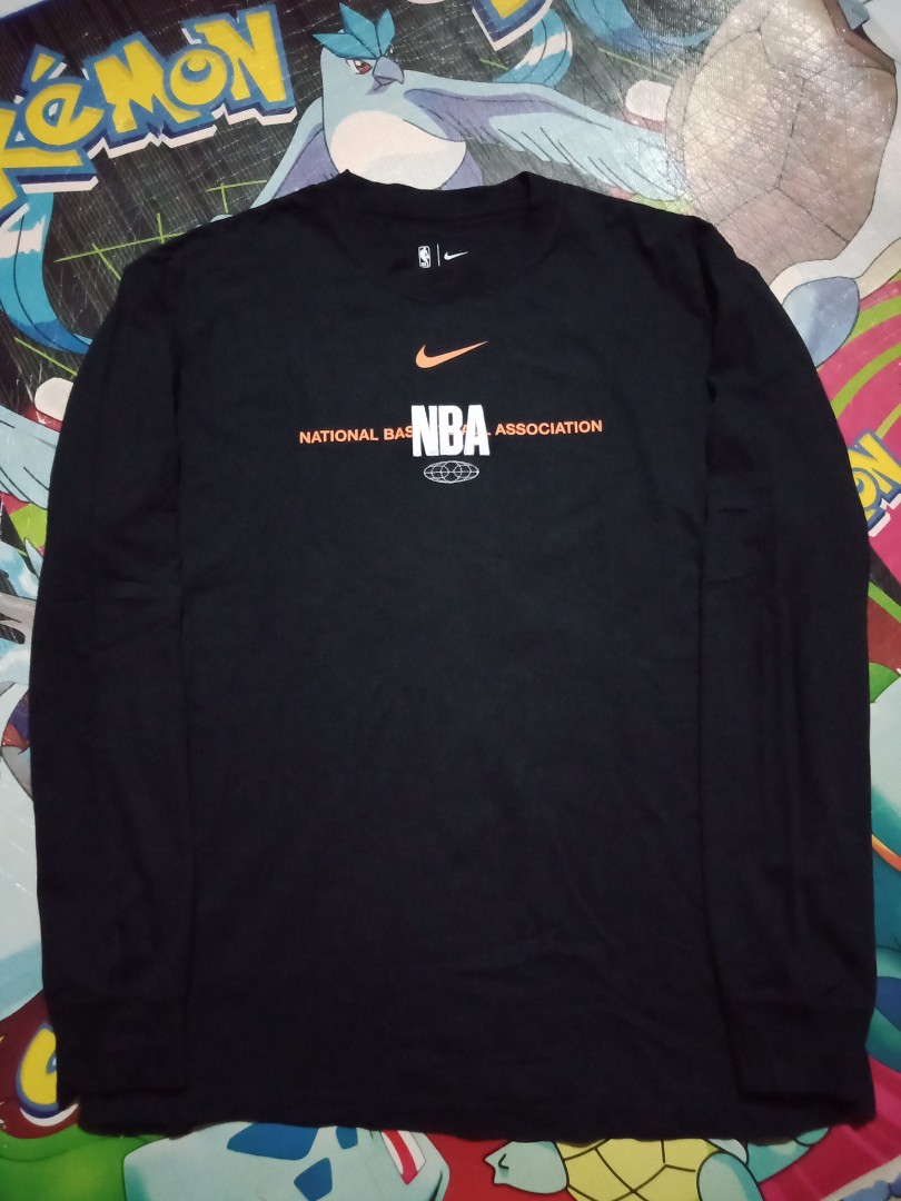 Long shirt Nike x NBA, Fesyen Pria 