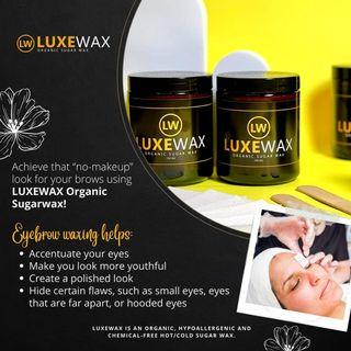 Luxewax organic Sugaring wax edible