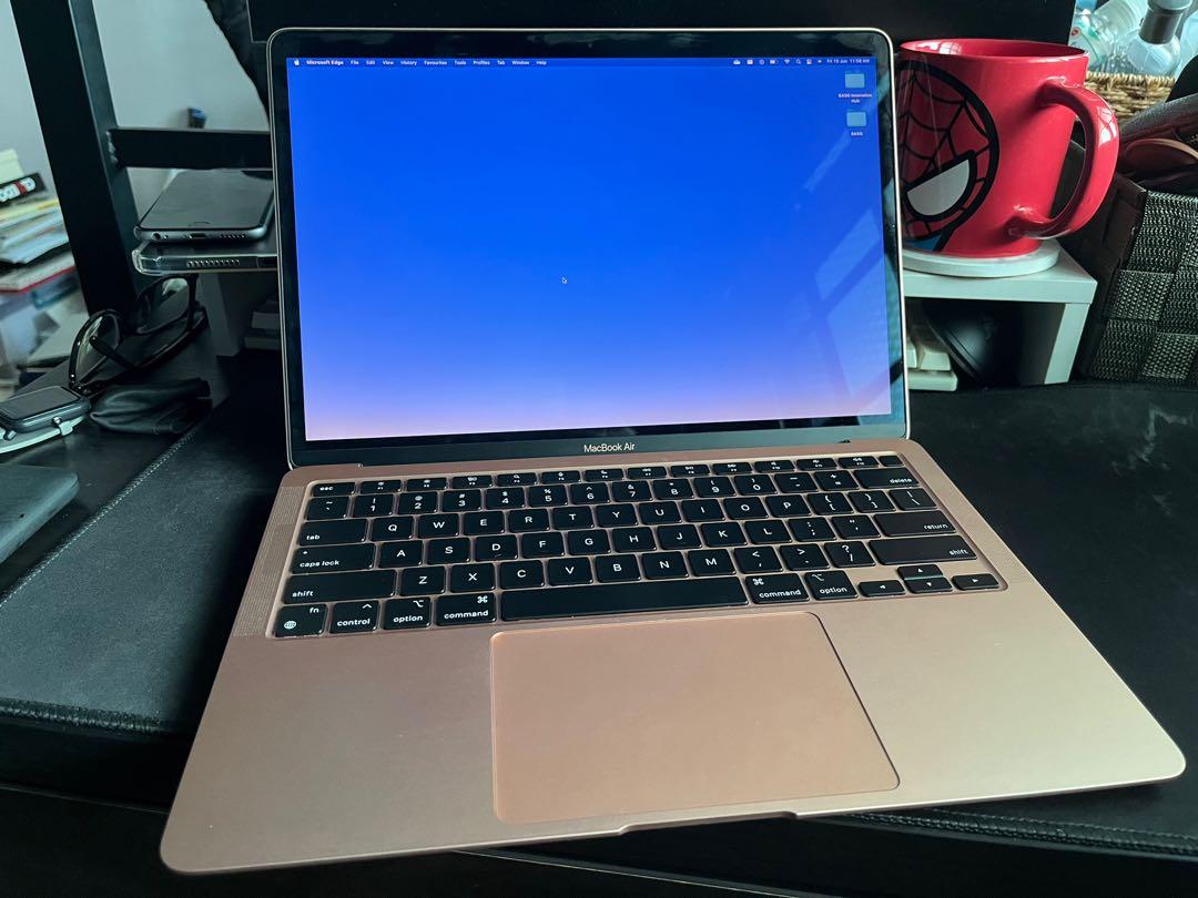 MacBook Air (2020) M1 Gold 256gb, Computers & Tech, Laptops & Notebooks