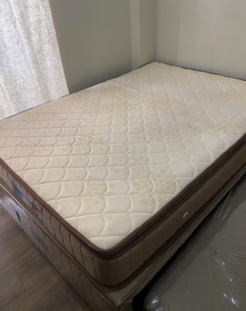 Mandaue Queen Size Pull Out Bed and Mattress, Furniture & Home Living