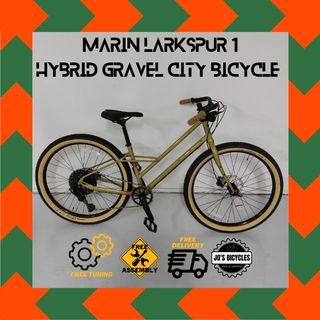 MARIN LARKSPUR 1 HYBRID GRAVEL BICYCLE