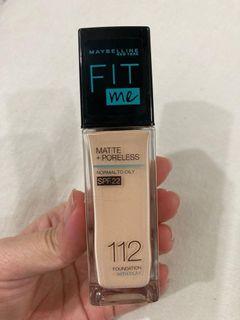Maybelline Fit Me Foundation 112