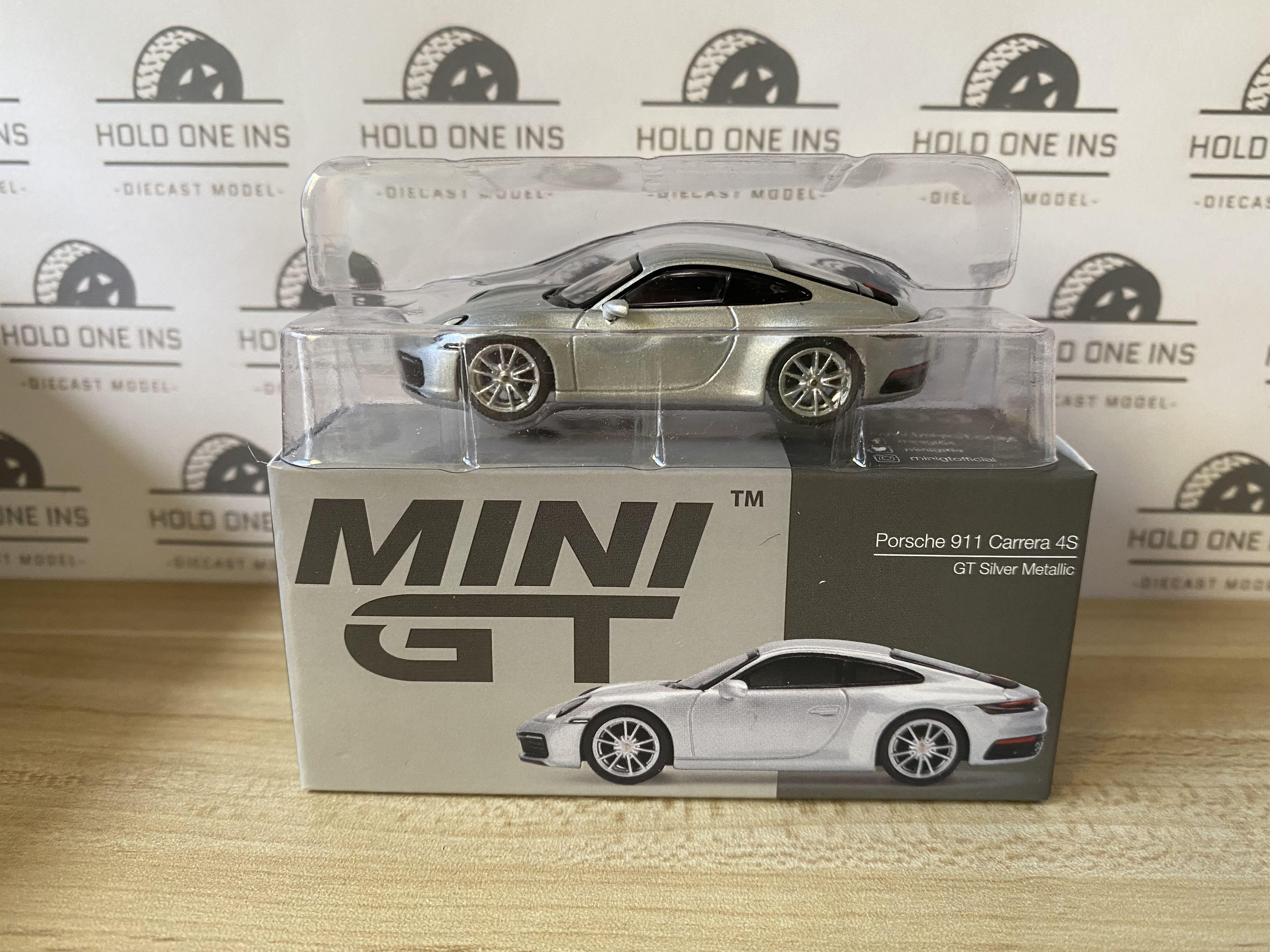 Wtsapp gp優先po車] Mini GT 303 Porsche 911 Carrera 4S GT Silver
