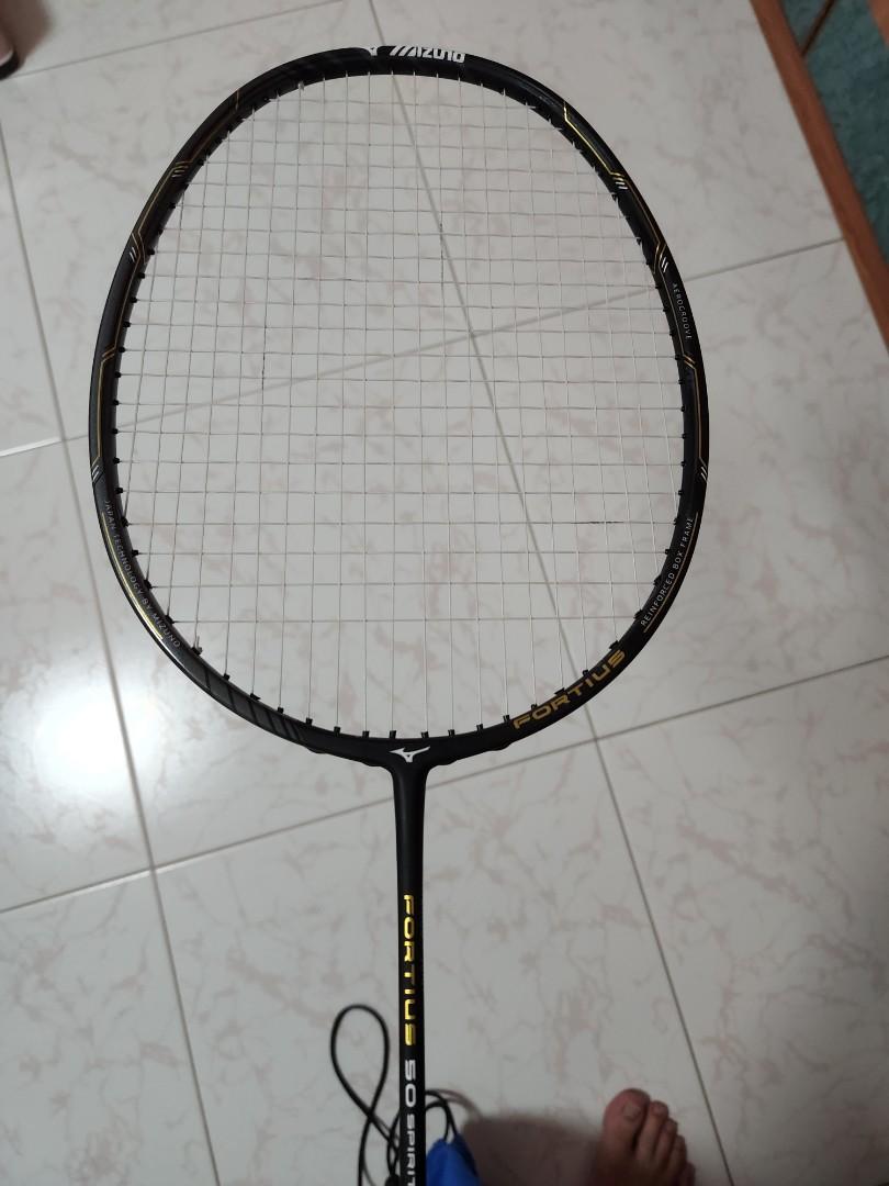 Mizuno fortius 50 spirit, Sports Equipment, Sports  Games, Racket  Ball  Sports on Carousell