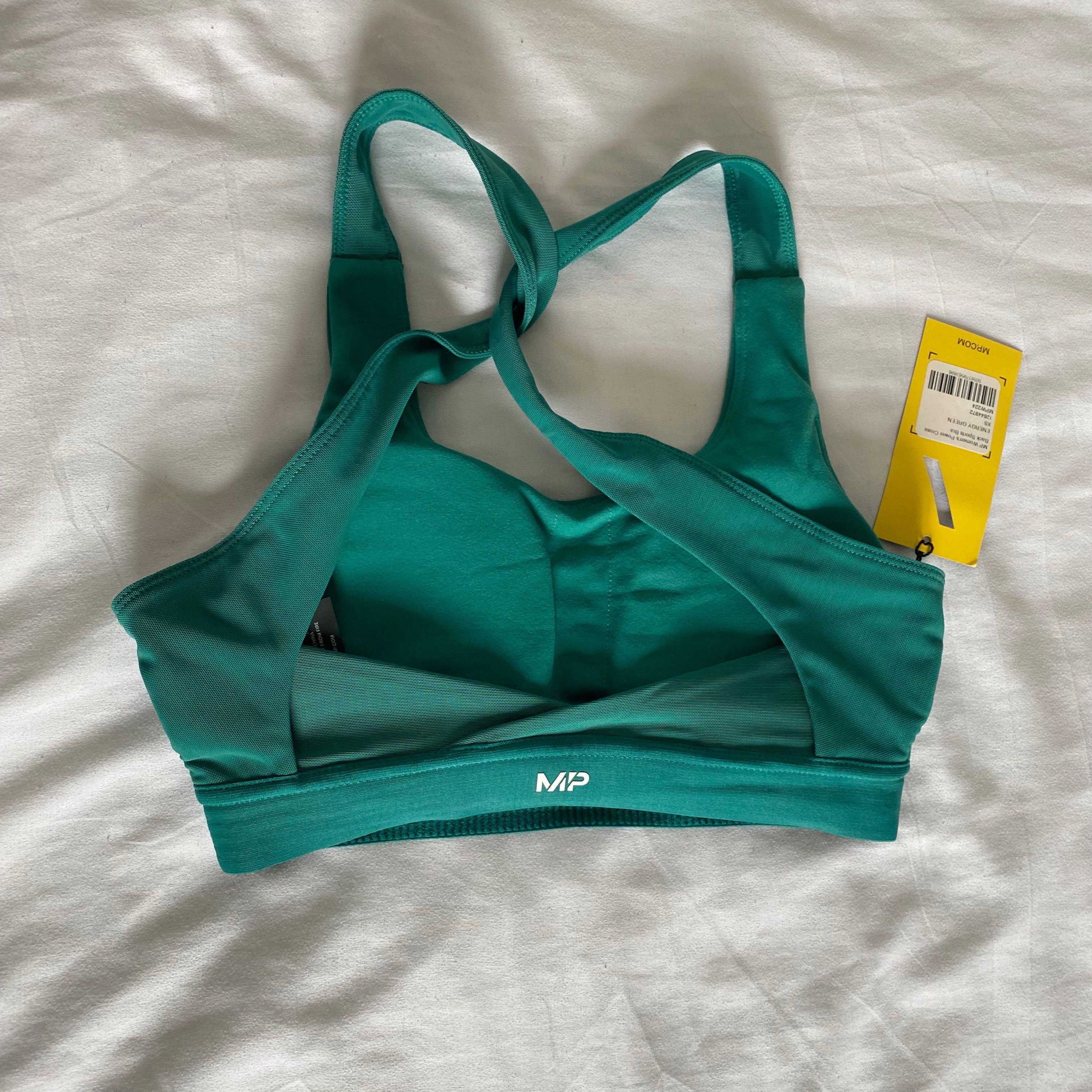 MP Women's Power Longline Sports Bra - Ice Green