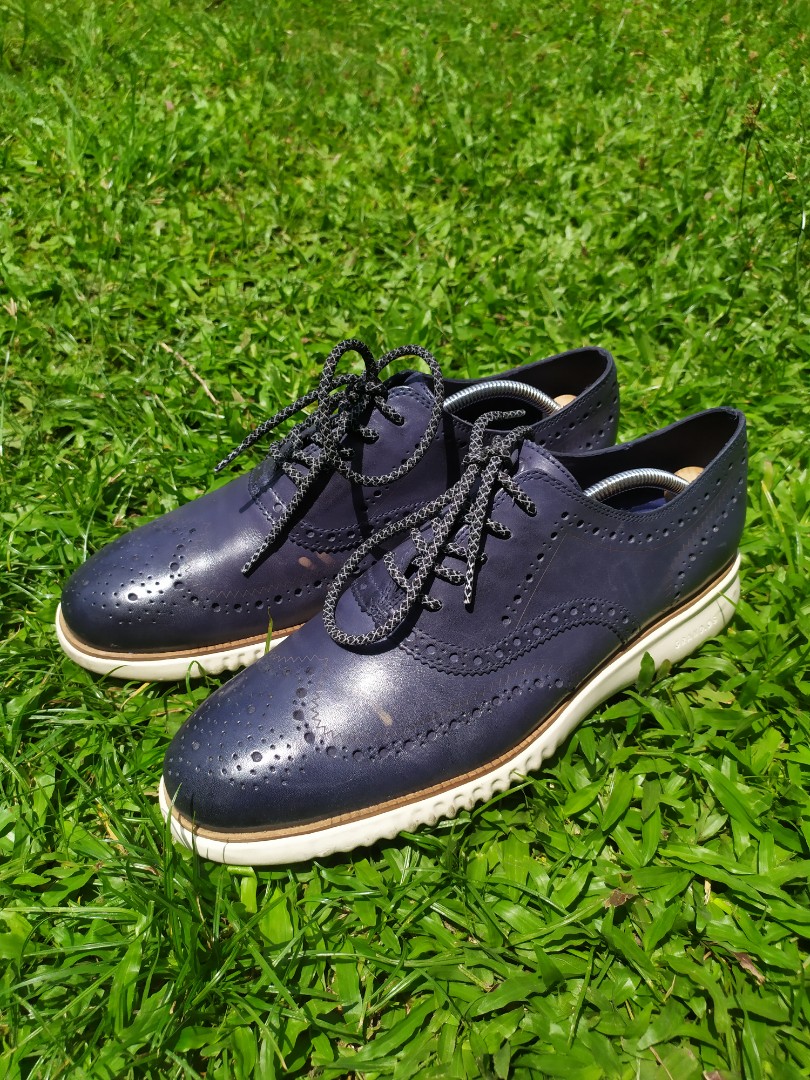 Cole haan navy blue hot sale pumps