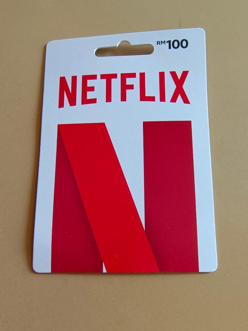 Netflix gift card, Tickets & Vouchers, Store Credits on Carousell