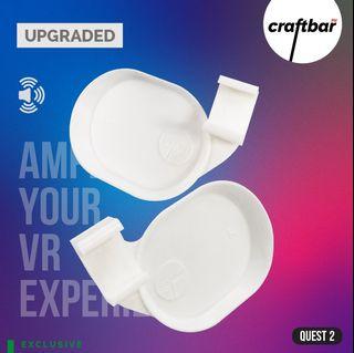 (NEW DESIGN) Universal VR Audio Amplifiers for Quest 2 by craftbarPH (compatible with BOBOVR M2 Pro)