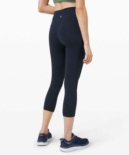 New Without Tags Lululemon Wunder Train 21" Leggings - True Navy