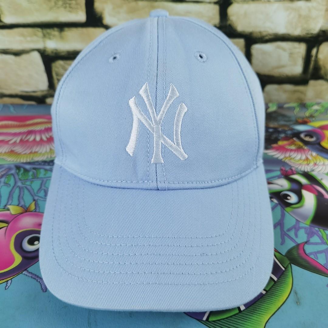 47 Brand MLB NY Yankees baseball cap in light blue  ASOS