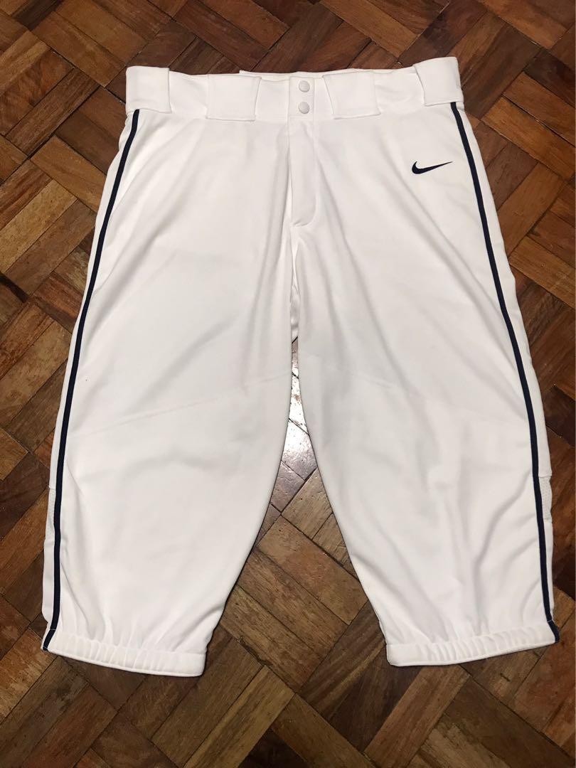 Nike BSBL Knicker Baseball Pants White Men s Fashion Activewear