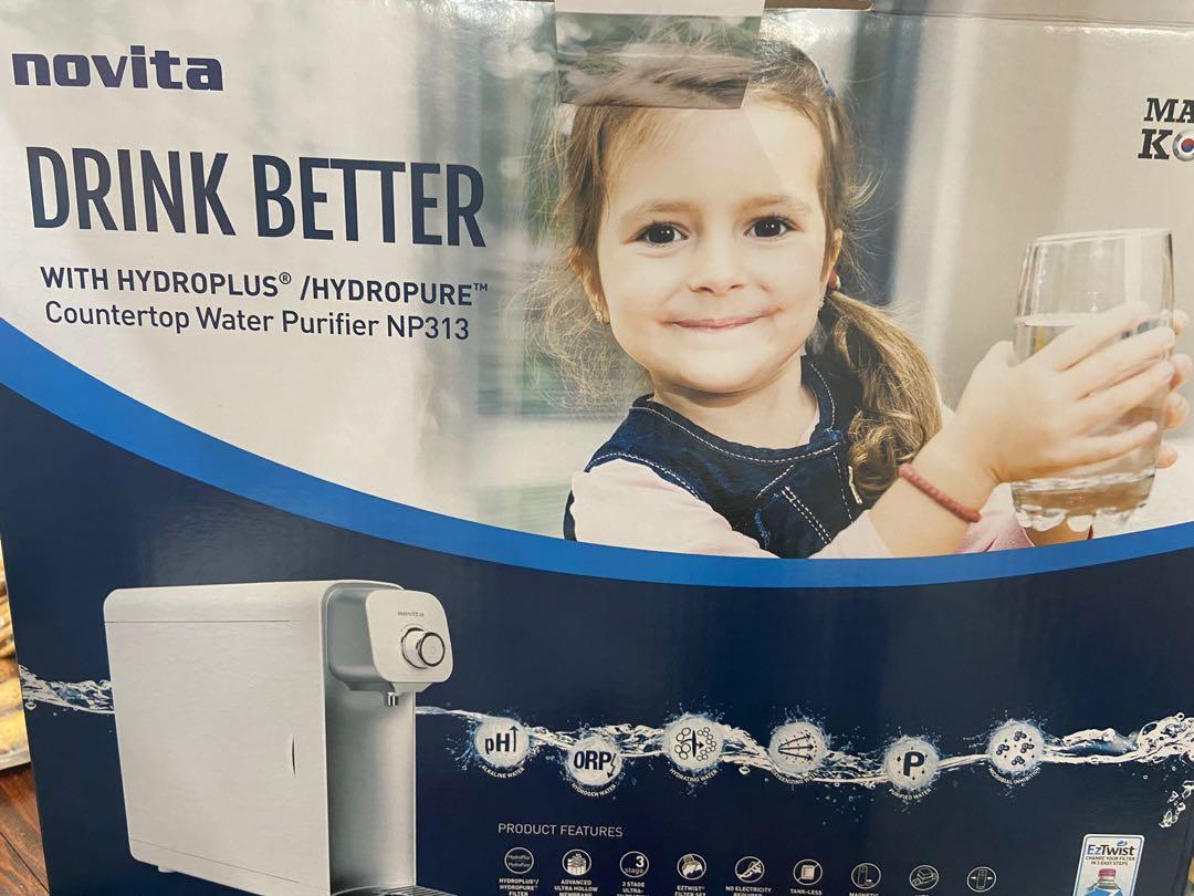 Novita Countertop Water Purifier NP313, TV & Home Appliances, Kitchen