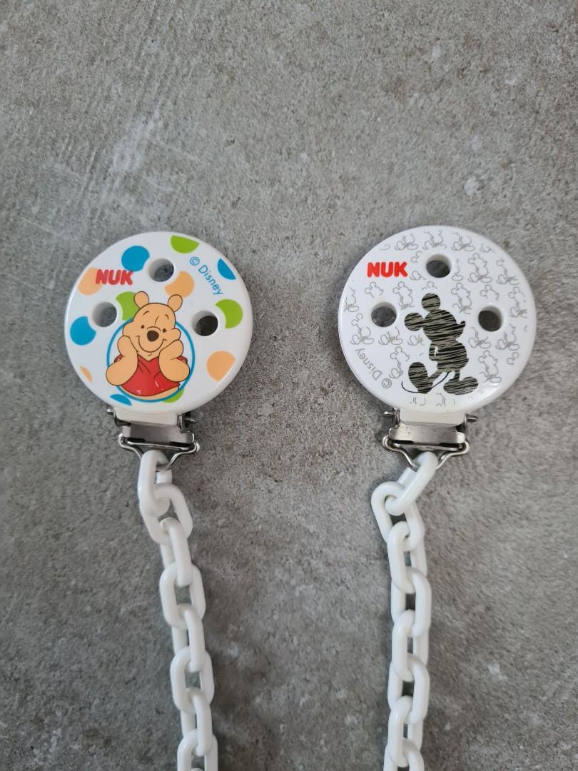 NUK Soother Clips, Babies & Kids, Nursing & Feeding, Soothers