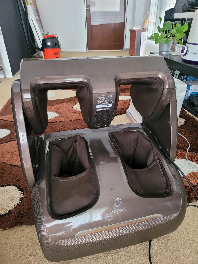 Ogawa Premium omKnee Therapy foot massage better than osim