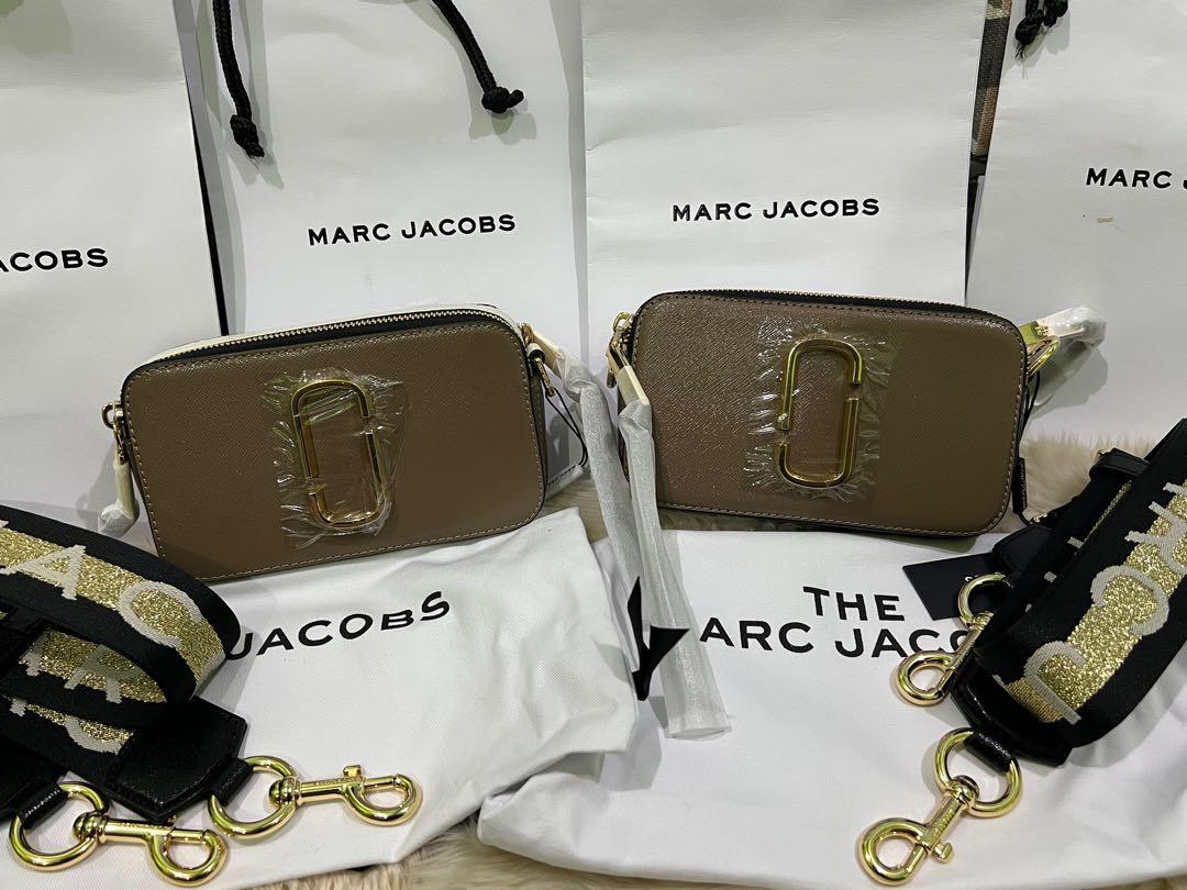Marc Jacobs Snapshoot Bag, French Grey Multy