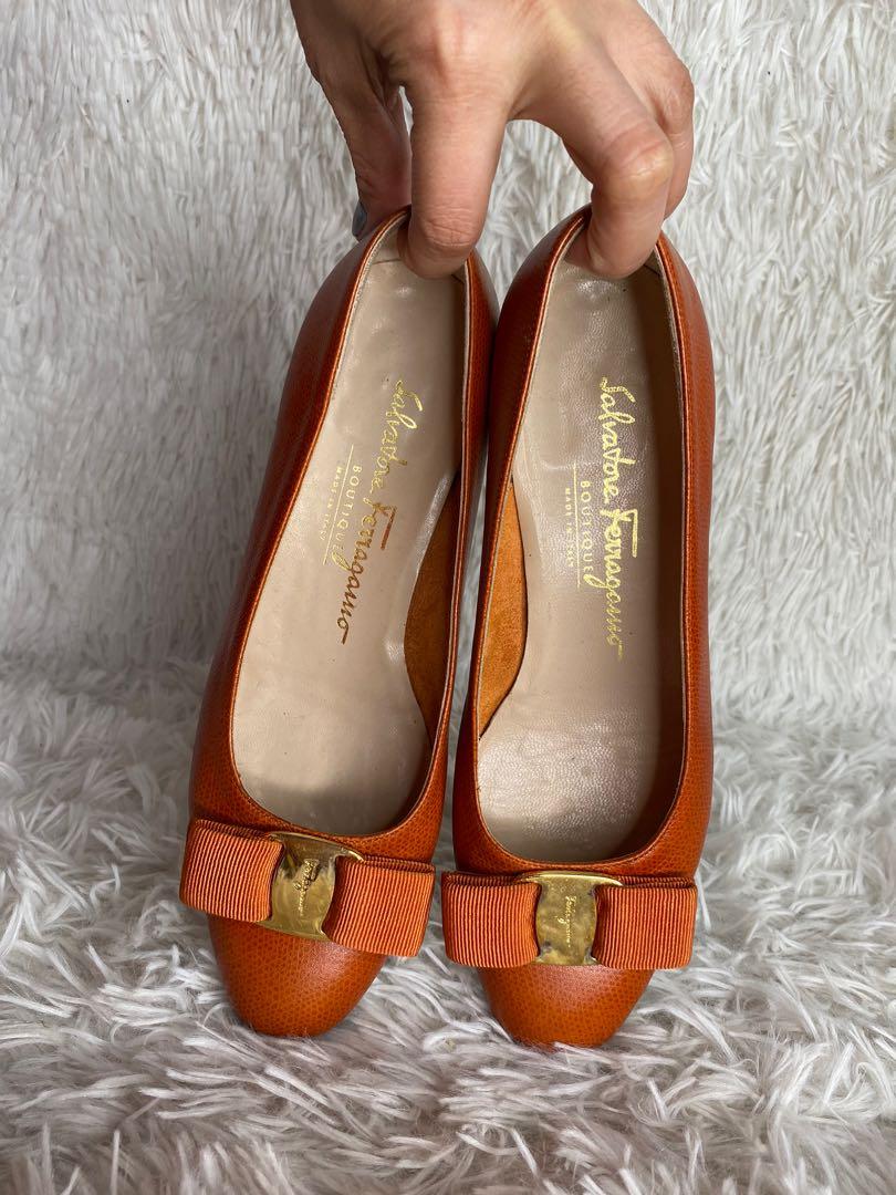 used salvatore ferragamo women's shoes